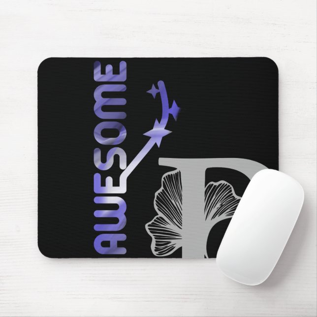 FANTASTISK Mousepad Trend Abstrakt Lavender Violet Musmatta (Med mus)