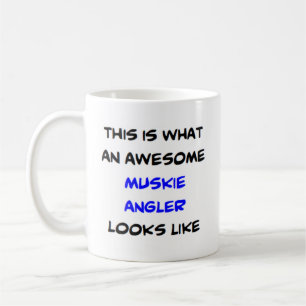 fantastisk muskie angulus kaffemugg