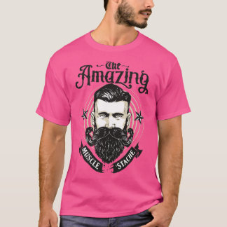 Fantastisk mustasch t shirt