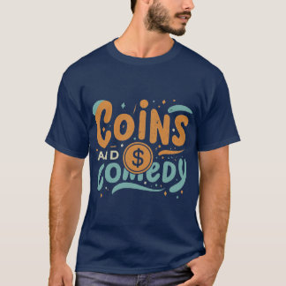 Fantastisk mynt och komedi t-shirt 👕