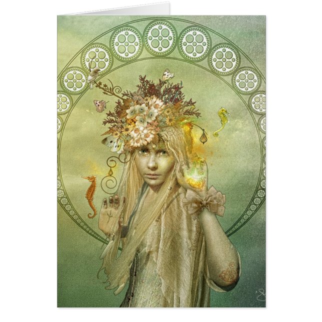 Fantastisk nåd hälsningskort (Framsidan)