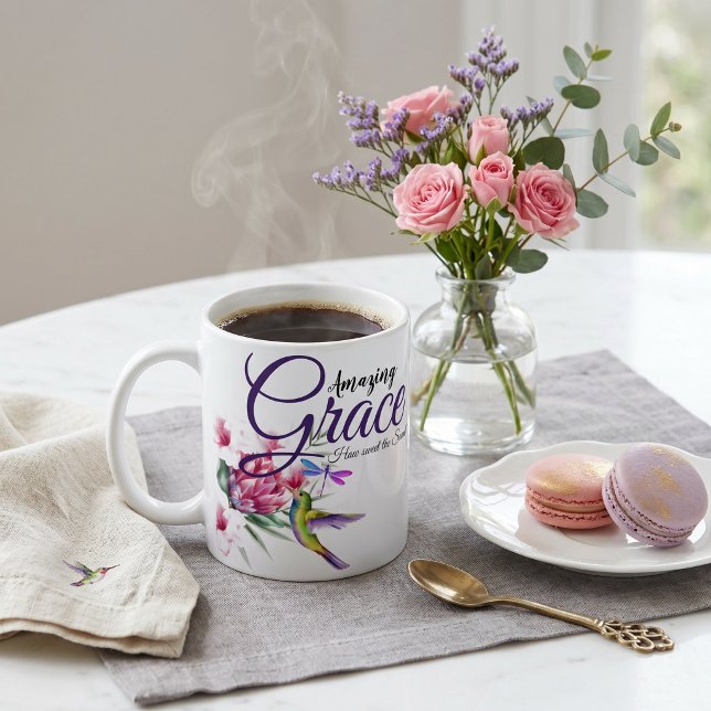 Fantastisk nåd Tropisk fågel   Kaffemugg (Skapare uppladdad)