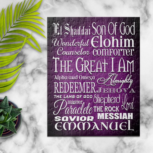 Fantastisk Namn av Gud Pussel (Skapare uppladdad)