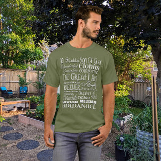 Fantastisk Namn av Gud T Shirt