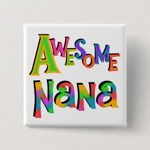 Fantastisk Nana T-shirts och presenter Knapp