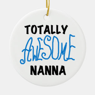 Fantastisk Nanna Blue T-shirts och gaffelvagnar Julgransprydnad Keramik