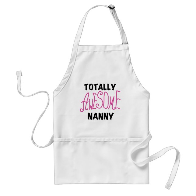 Fantastisk Nanny Rosa T-shirts och gåvor Förkläde (Framsidan)