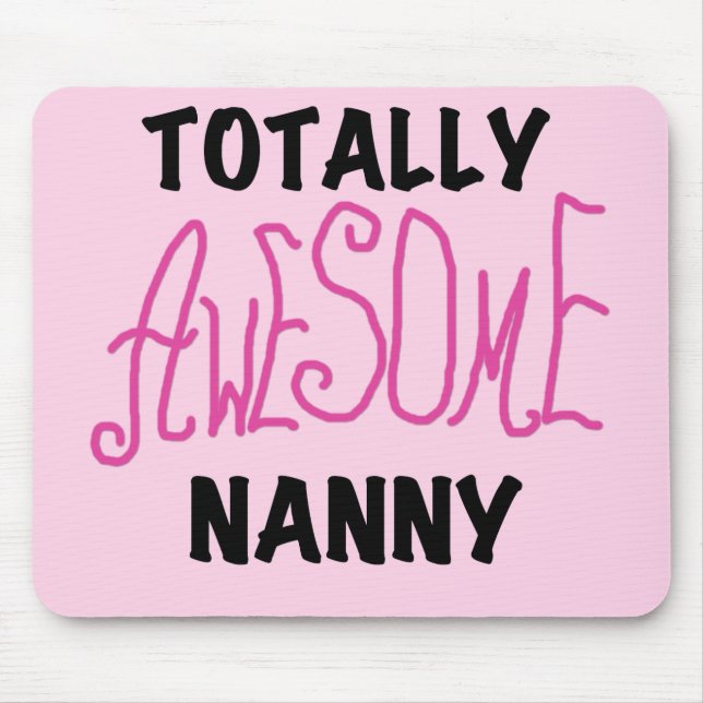 Fantastisk Nanny Rosa T-shirts och gåvor Musmatta (Framsidan)