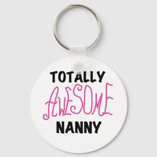 Fantastisk Nanny Rosa T-shirts och gåvor Nyckelring