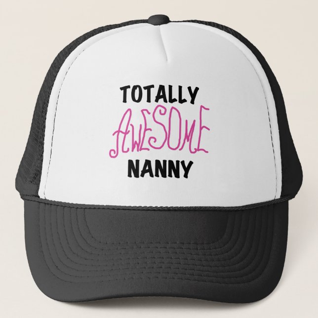 Fantastisk Nanny Rosa T-shirts och gåvor Truckerkeps (Framsida)