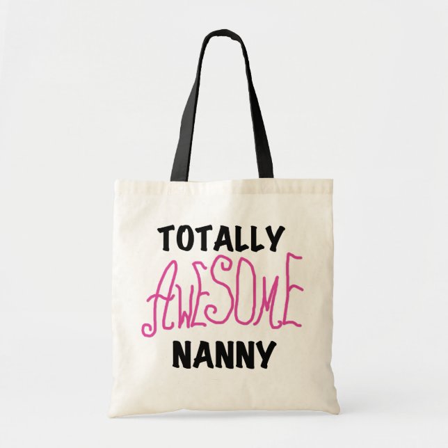 Fantastisk Nanny Rosa T-shirts och gåvor Tygkasse (Framsidan)
