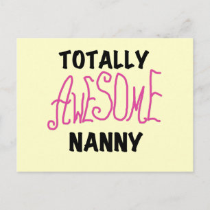 Fantastisk Nanny Rosa T-shirts och gåvor Vykort