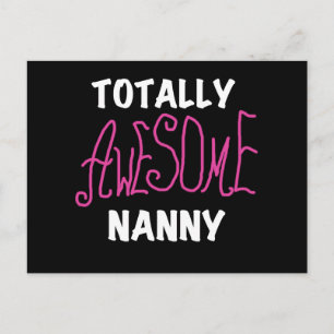 Fantastisk Nanny Rosa T-shirts och gåvor Vykort
