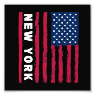 Fantastisk New York USA Amerikas Förenta Stater Am Fototryck