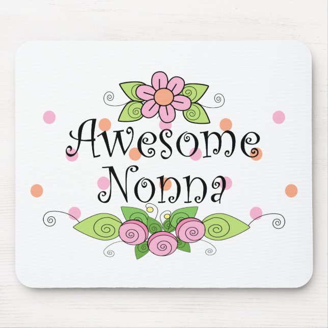 Fantastisk Nonna T-Shirt Musmatta (Framsidan)