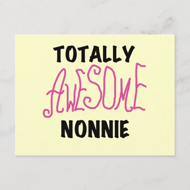 Fantastisk Nonnie Rosa Tshirts och presenter Vykort (Framsida)