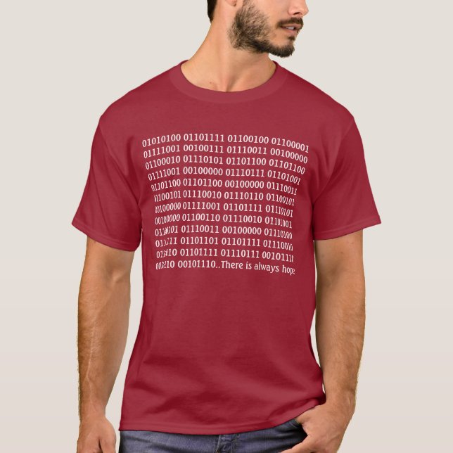 FANTASTISK NÖRDBINÄR KOD MED MEDDELANDE T SHIRT (Framsida)