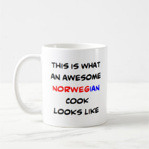 fantastisk norsk kock kaffemugg