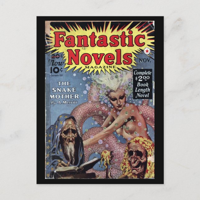 Fantastisk novels v01 n03 (1940-11.Red Star)_Pulp  Vykort (Framsida)