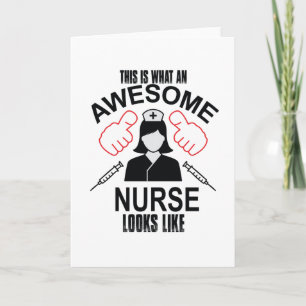Fantastisk Nurse Kort