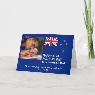 Fantastisk NZ KIWI Pappa Fars dag Kort