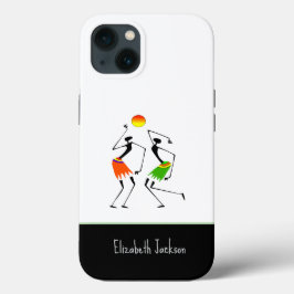 Fantastisk och Bright Sol Dance iPhone/iPad-fall