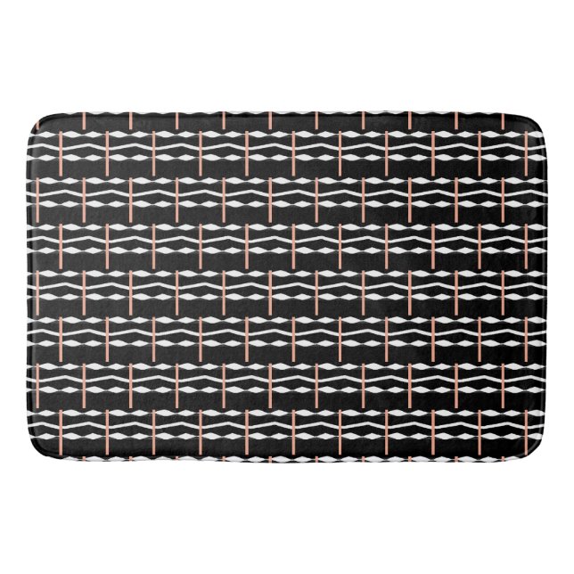 Fantastisk och Cute Ethnic African Mönster Badrumsmatta (Framsidan)