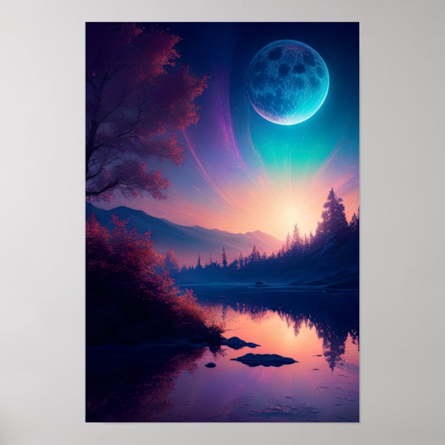 Fantastisk och den fredliga floden poster (Framsidan)