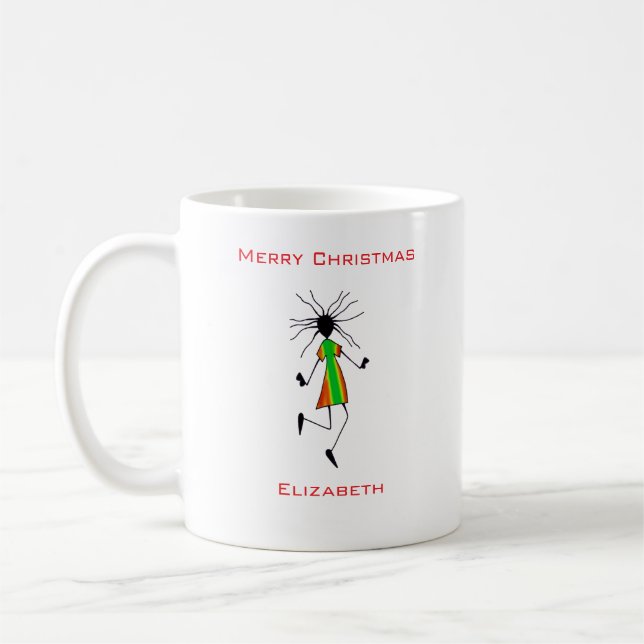 Fantastisk och elegant Julvibe Kaffemugg (Vänster)