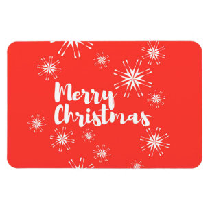 Fantastisk och lekfull design av "God jul" Magnet
