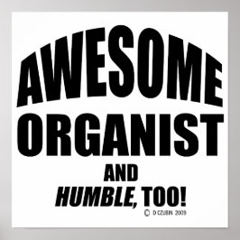 Fantastisk Organist Poster