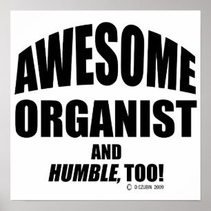 Fantastisk Organist Poster