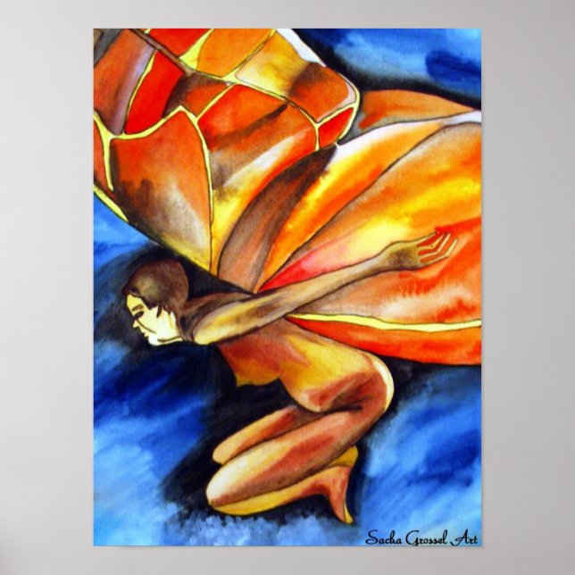 Fantastisk originalfantasi poster (Framsidan)