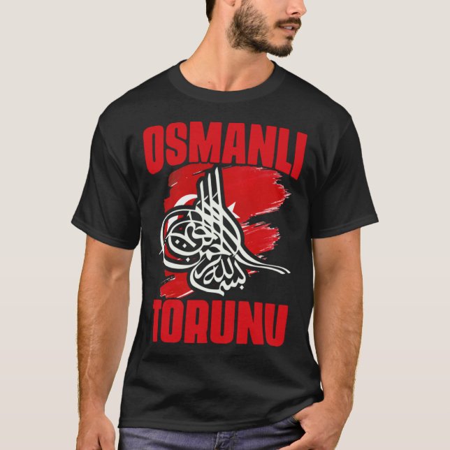 Fantastisk Osmanli Torunu Fatih Sultan Mehmet Otto T Shirt (Framsida)