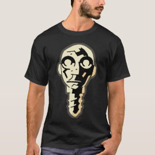 Fantastisk på huvud-, dubbelsidig t shirt