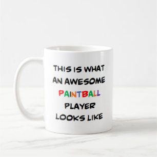 fantastisk paintball player kaffemugg