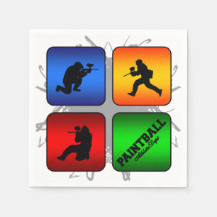 Fantastisk Paintball Urban Stil Pappersservett