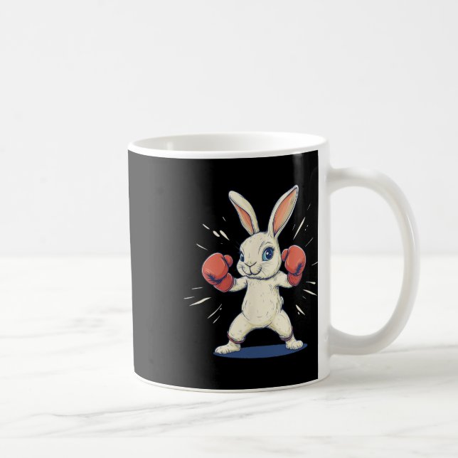 Fantastisk-palj med boxinghandskar för Påsk Älskar Kaffemugg (Höger)
