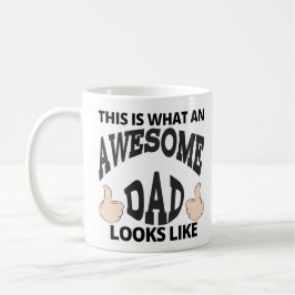 Fantastisk Pappa detta är vad ett Pappa ser ut som Kaffemugg