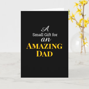 Fantastisk pappa, glad fars dag kort