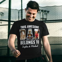 Fantastisk Pappa Personlig Fotokollage & Barnens N