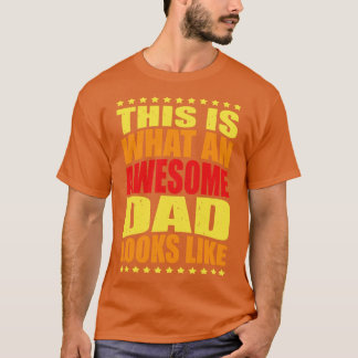 Fantastisk Pappa Roligt citat pappa Far T Shirt