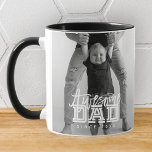 Fantastisk Pappa sedan 20XX enkelt Modern Foto Mugg<br><div class="desc">Den här enkla och moderna designen består av serif och kursiv typografi och lägger till ett foto av anpassningsbarna</div>