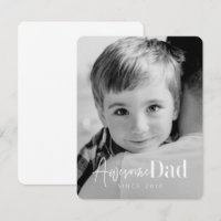 Fantastisk Pappa sedan 20XX Modern Simple Elegant