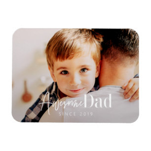 Fantastisk Pappa sedan 20XX Modern Simple Elegant Magnet