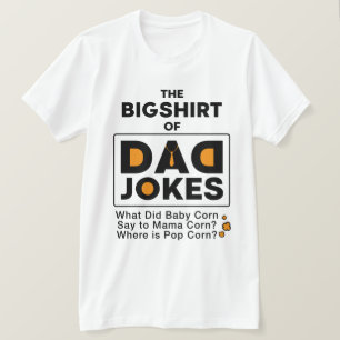 Fantastisk Pappa skämtar om texttypgrafi T-Shirt