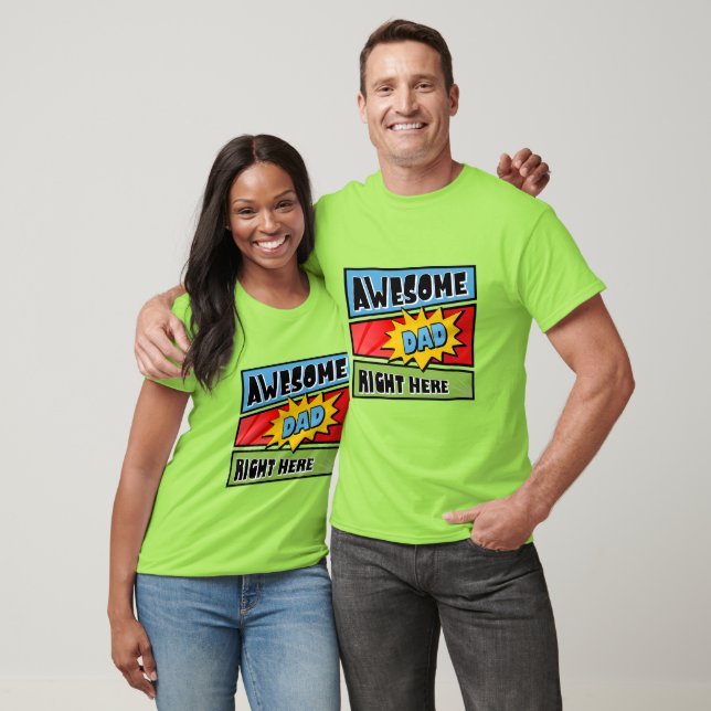 Fantastisk Pappa T-Shirt (Unisex)