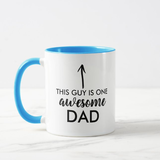 Fantastisk Pappa World Best Far Fars dag Gift Mugg (Vänster)