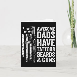 Fantastisk Pappor har Tattoos Beards& Gunnar - Kort
