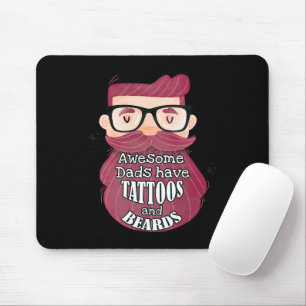 Fantastisk Pappor har tatueringar och boskapsuppfö Musmatta